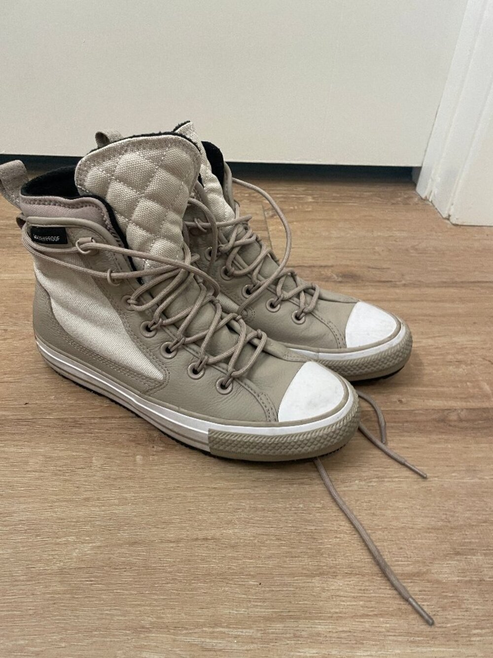 Converse Tan Leather Waterproof Boots